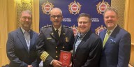 NAFSM honors Ward 6 Fire Chief Todd Parker for outstanding emergency response