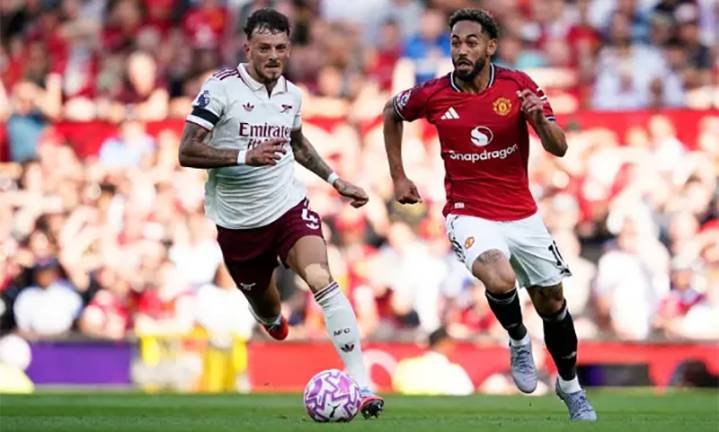 Premier League: Arsenal vence 1-0 al Manchester United y Chelsea empata con Crystal Palace 0