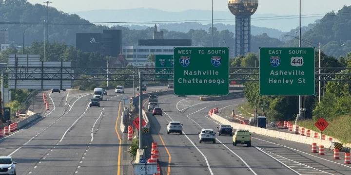 Road work on I-275 bridge to cause nightly road closures, delays, TDOT says