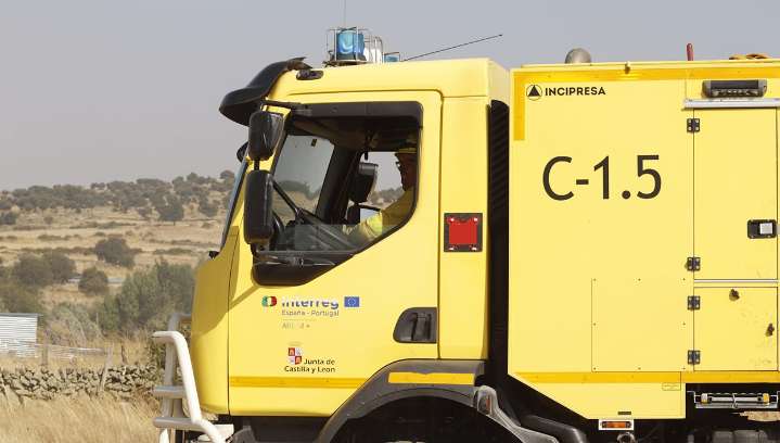 Respiro en Salamanca: el incendio de Cipérez baja a nivel 1 y se mantiene como el único activo con riesgo