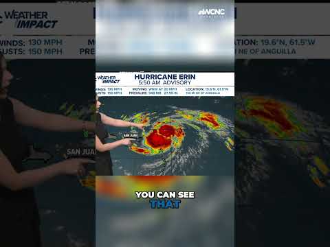 Hurricane Erin upgraded to Category 4: What we know about the storm