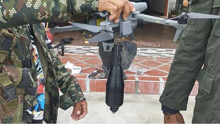 Ataques con drones agravan la crisis humanitaria en Colombia