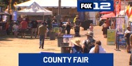 Fairgoers try to stay cool at the Clackamas County Fair