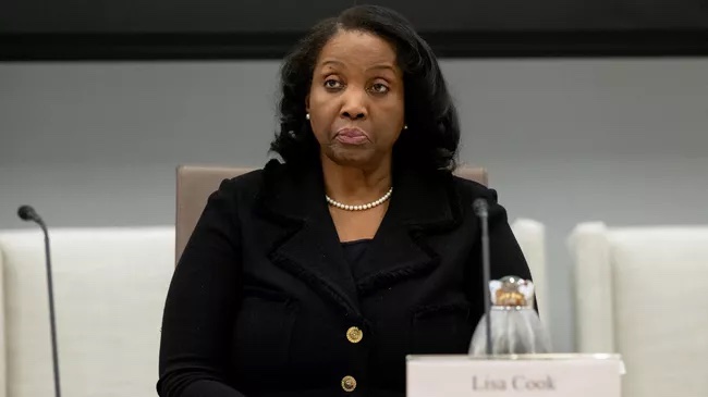 Trump Says He’s Firing Federal Reserve Governor Lisa Cook
