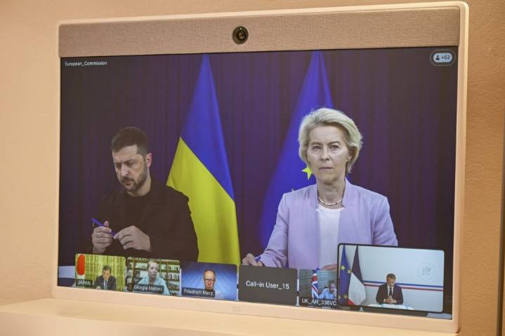 Ukraine’s allies meet as Zelenskyy travels to Washington to meet with Trump
