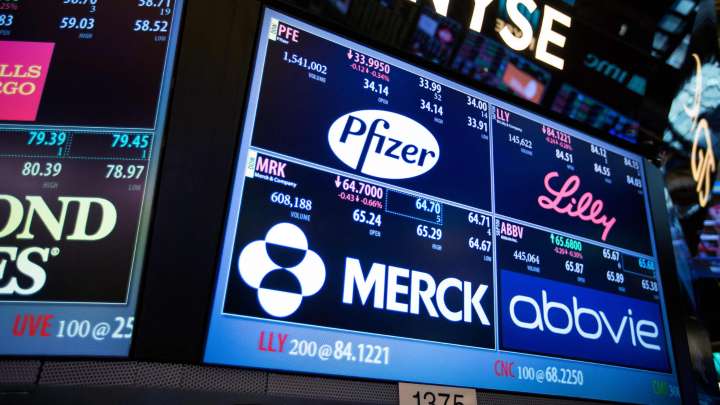 Stocks making the biggest moves midday: PFE, PLTR, COIN, STAA