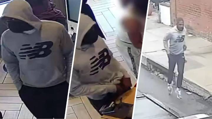 Buscan al sospechoso de robo armado en McDonald’s con clientes