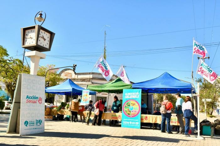 La Comuna concientizó a los vecinos sobre educación alimentaria