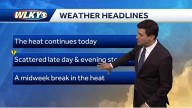 Hot with storm chances Tuesday, cooler tomorrow