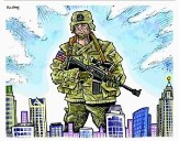 Soldiers in cities