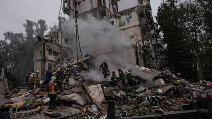 Nuevo ataque ruso sobre Kiev, Ucrania
