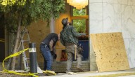 Windows shattered at Lake View condo buildings from jets practicing for Air and Water Show