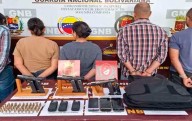 GNB capturó a cinco colombianos con armas de fuego en Apure