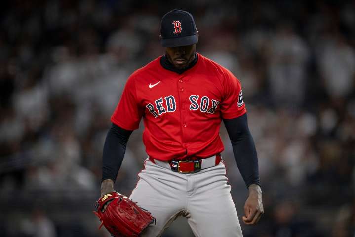 MLB Notebook: Red Sox had high hopes for Aroldis Chapman, but couldn’t have envisioned his ‘historic season’