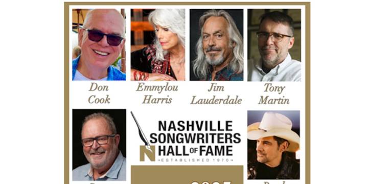 Nashville Songwriters Hall of Fame announces 2025 inductees