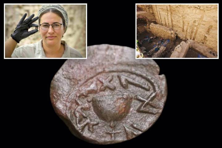 2,000-year-old Jewish rebel coin unearthed in Jerusalem, minted decades after Jesus