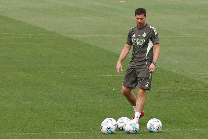Puesta de largo del Real Madrid de Xabi Alonso