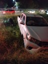 APARATOSO CHOQUE DE CAMIONETA CONTRA EL PARQUE LINEAL