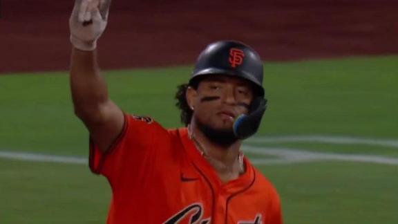 Adames, Matos each have 4 of the Giants' 18 hits in a 15