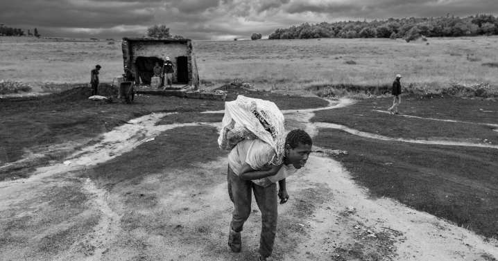Photos: The perilous lives of miners in South Africa's abandoned mines