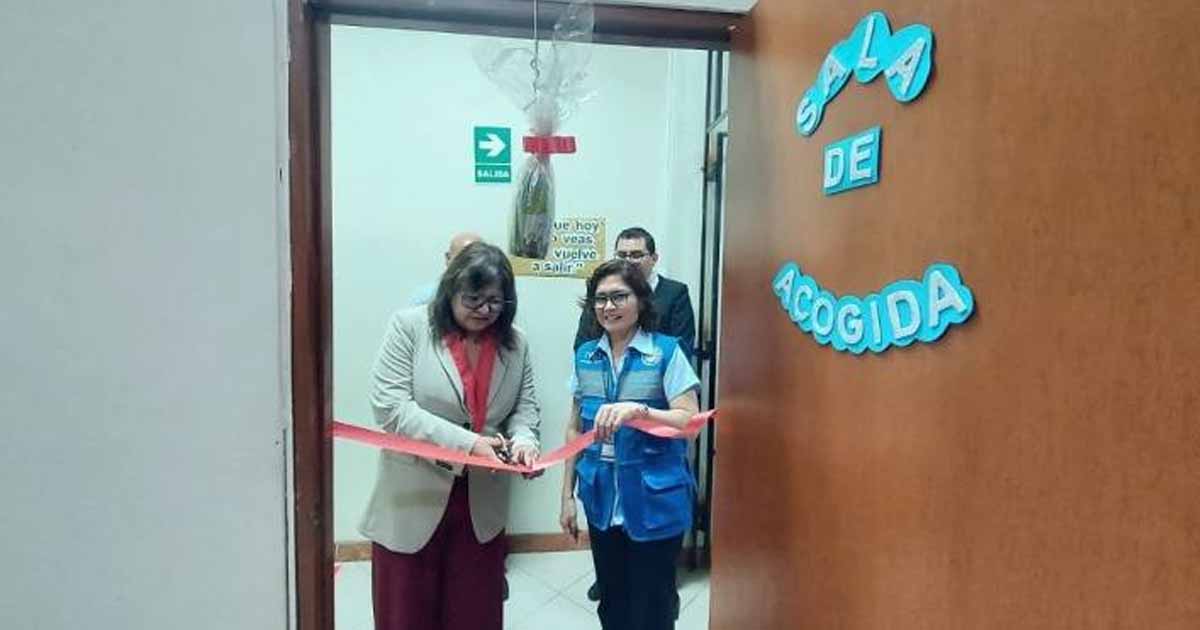 Sullana: Ministerio Público inaugura Sala de Acogida para víctimas de violencia y trata de personas