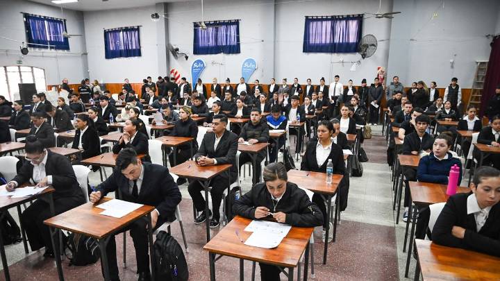 Futuros policías para San Vicente: más de 100 aspirantes rindieron su examen
