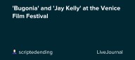'Bugonia' and 'Jay Kelly' at the Venice Film Festival: ohnotheydidnt