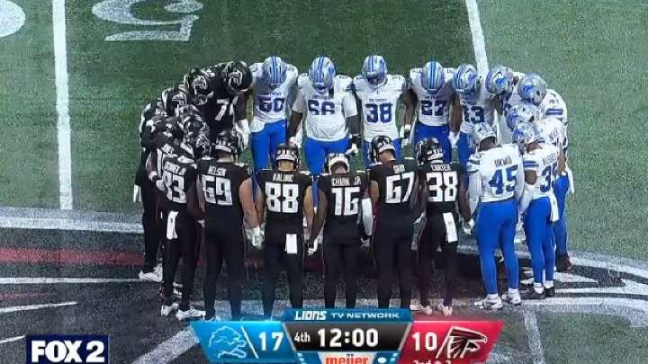 Una grave lesión de Morice Norris obliga a suspender el partido de pretemporada de NFL entre Lions y Falcons