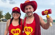Video.- Viajan desde la CDMX para disfrutar del concierto de Shakira