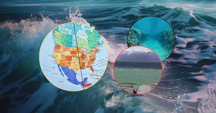 ¿Por qué el océano Atlántico y el Pacífico no se mezclan?