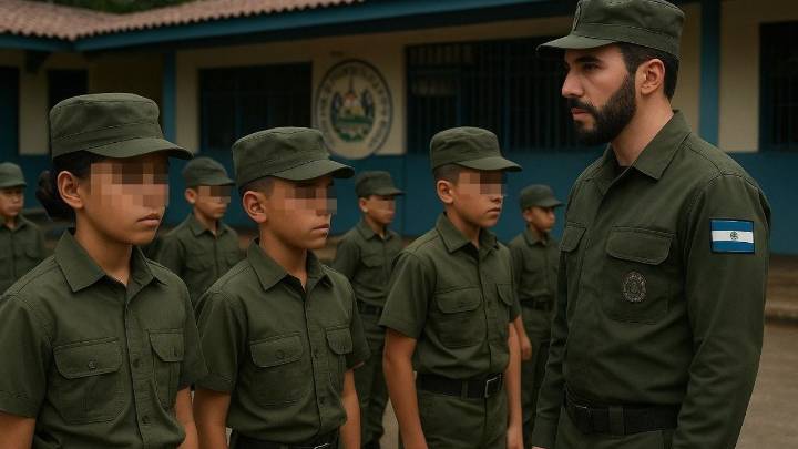 Bukele militariza la educación en El Salvador