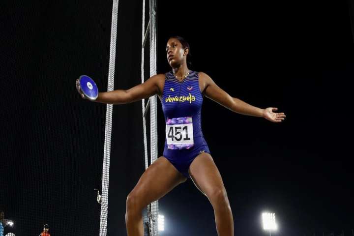 Ottaynis Febres medalla de plata en disco en Asu2025