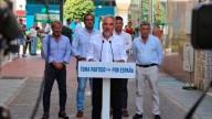 El PP critica en San Pedro Alcántara la actuación del Gobierno contra los incendios en España