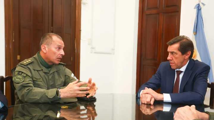 Carlos Sadir recibió al jefe de la Región IV de Gendarmería: buscan reforzar fronteras