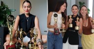 Aly Sánchez celebra los premios a su documental "De Banao para el Mundo"