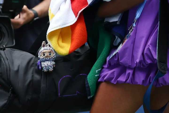 Reloj Bling en el US Open: ¿quién lució esta pieza de 180,000 dólares y un Labubu cubierto de cristales?
