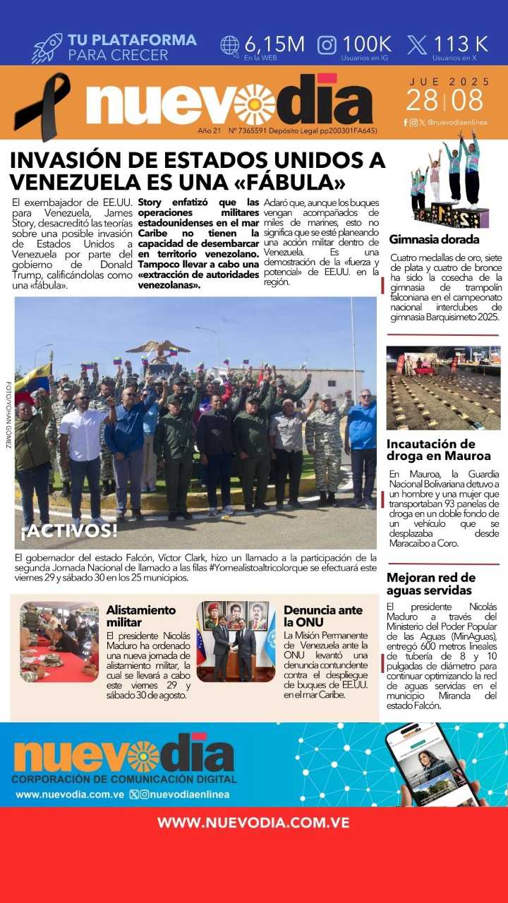 Portada 28 de agosto de 2025