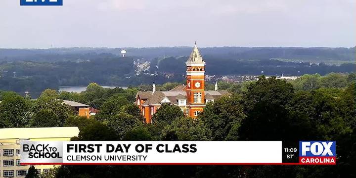 Class is back in session at Clemson University