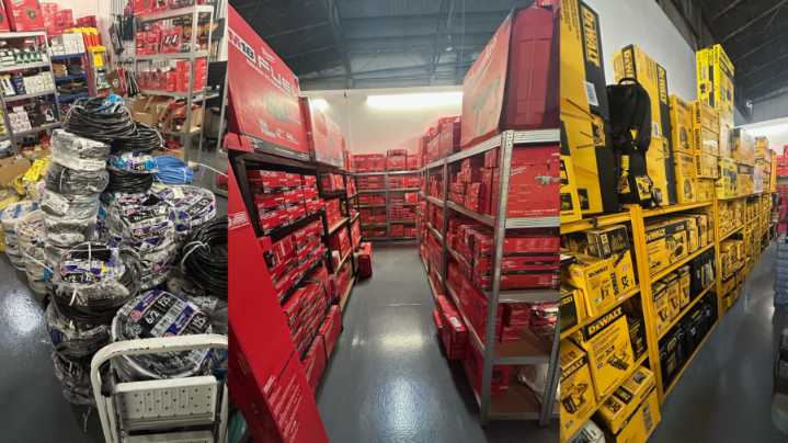 Authorities bust L.A. storefronts selling millions in merchandise stolen from trains, ports