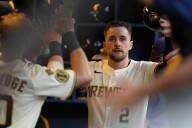 Brewers claim 10th straight game and become 1st team since 2019 with 2 double