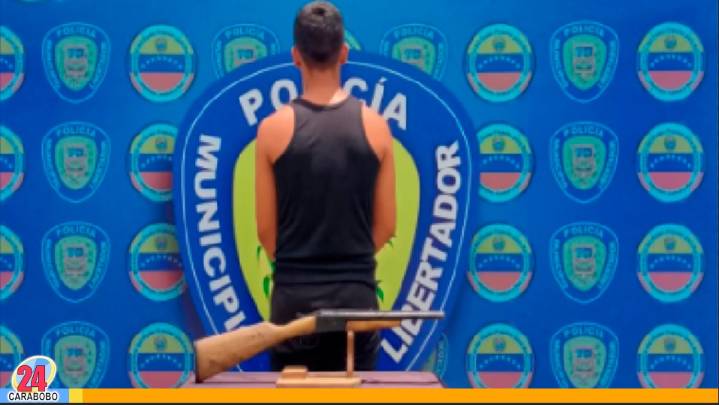 Amenazó de muerte a unas personas con una escopeta y lo capturaron en Tocuyito