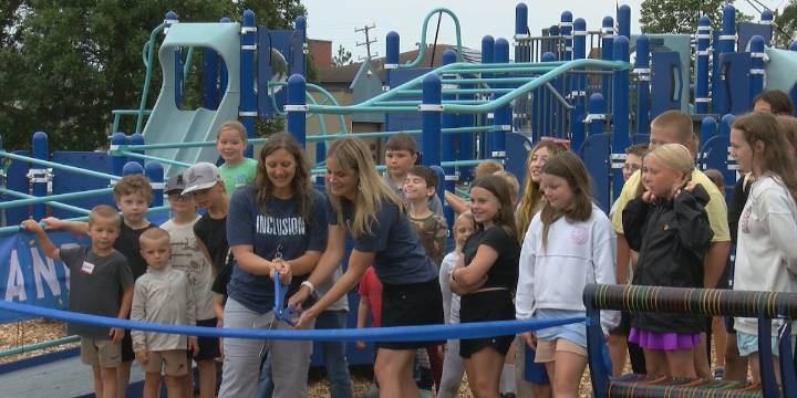 Hibbing’s Lincoln Middle School opens playground for all abilities