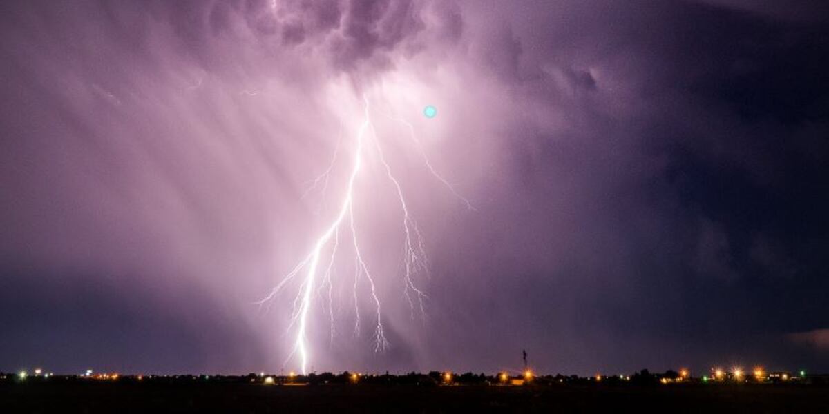 NEW world record for longest lightning stike
