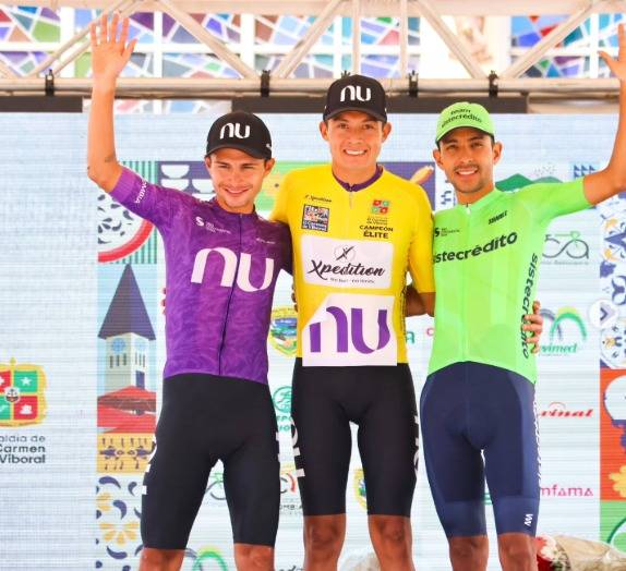 Rodrigo Contreras se coronó campeón de la Clásica de Ciclismo de El Carmen de Viboral