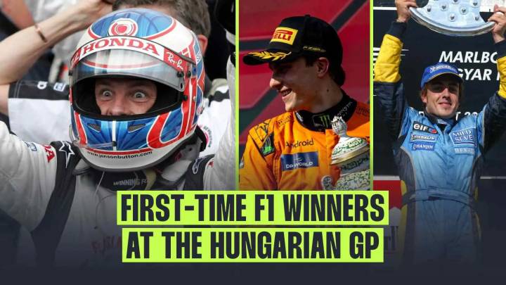 Six title winners and one-win wonders to gain maiden glory at the Hungarian GP