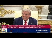 President Trump: Will have a phone call with President Putin following meeting with Zelenskyy