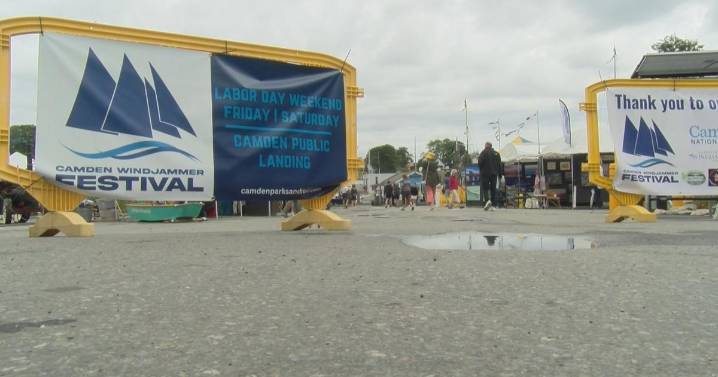 Town of Camden hosts its annual Labor Day Weekend tradition, the Windjammer Festival