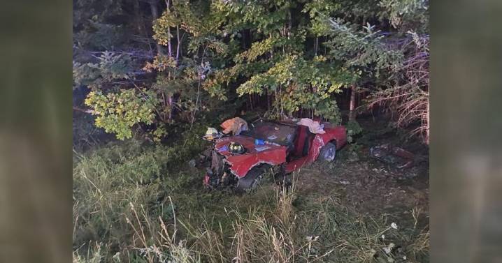 Missing person report leads to authorities finding them in a car crash off Route 15