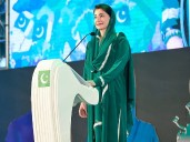 Maryam Nawaz vows freedom from poverty on I