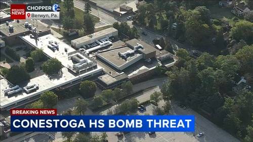 Police respond to bomb threat at Conestoga High School in Berwyn, Chester County